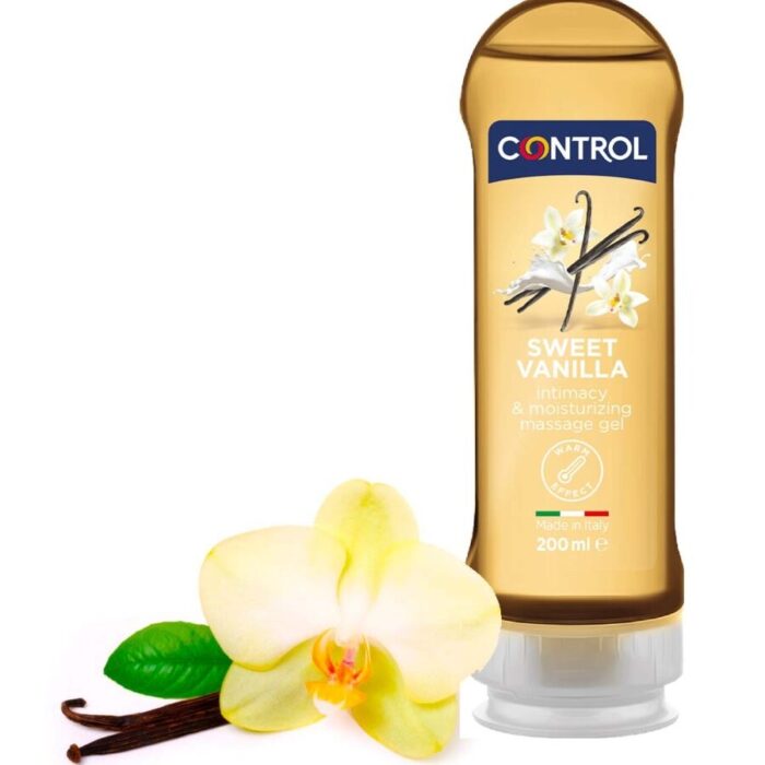 CONTROL - 2 EN 1 MASSAGE & PLEASURE MADAGASCAR SWEETNESS 200 ML - CandyHot - Foto 1