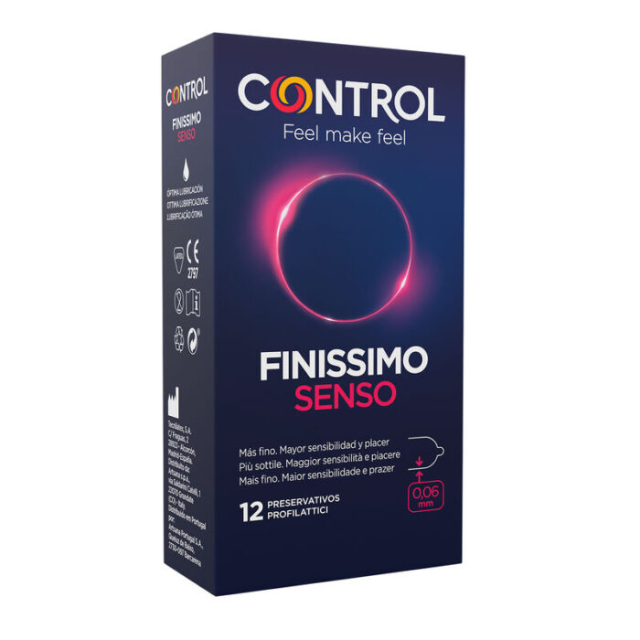 CONTROL - ADAPTA SENSO PRESERVATIVOS 12 UNIDADES - CandyHot - Foto 1