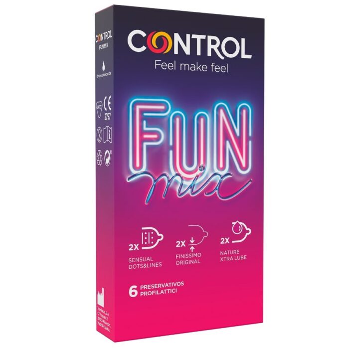 CONTROL - FEEL FUN MIX  6 UDS - CandyHot - Foto 1