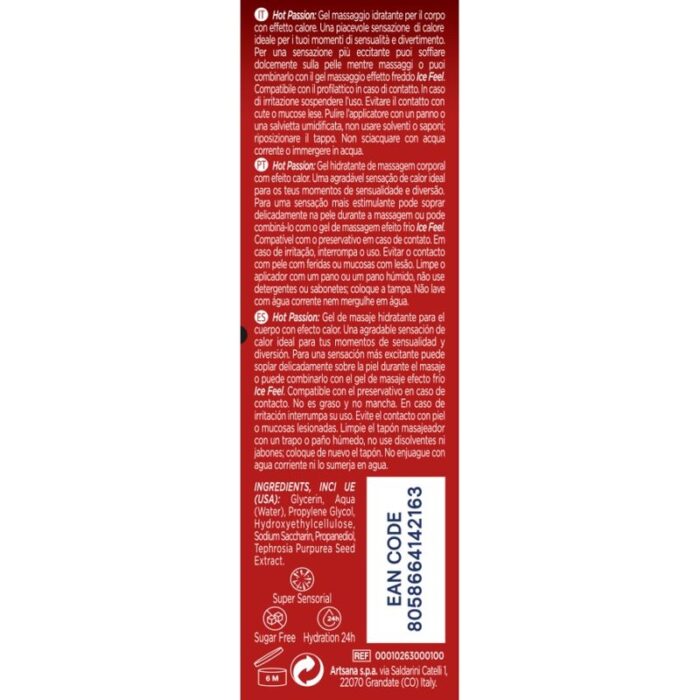 CONTROL - GEL 3 EN 1 HOT PASSION 200 ML - CandyHot - Foto 2