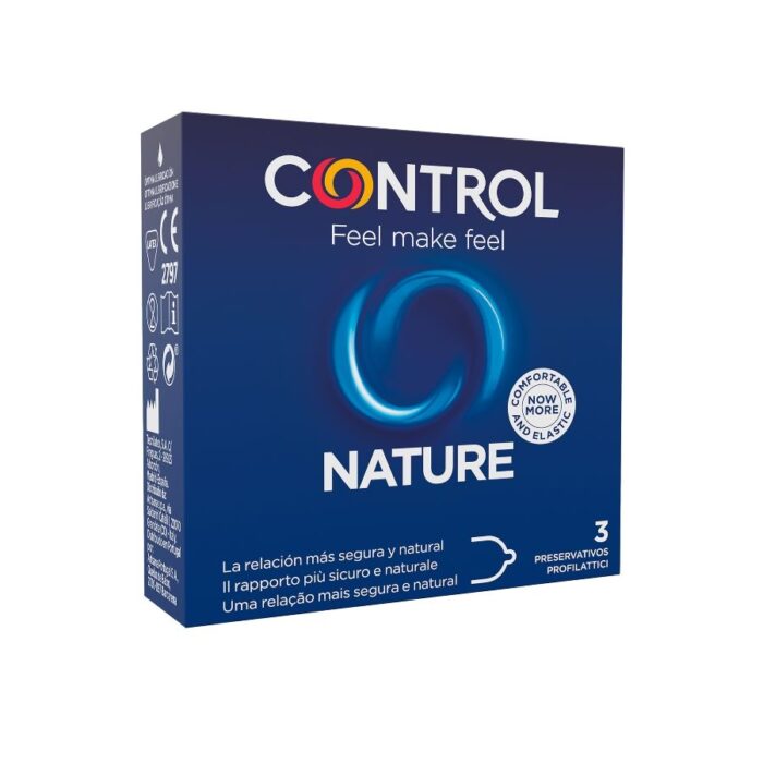 CONTROL - NATURE PRESERVATIVOS 3 UNIDADES - CandyHot - Foto 1