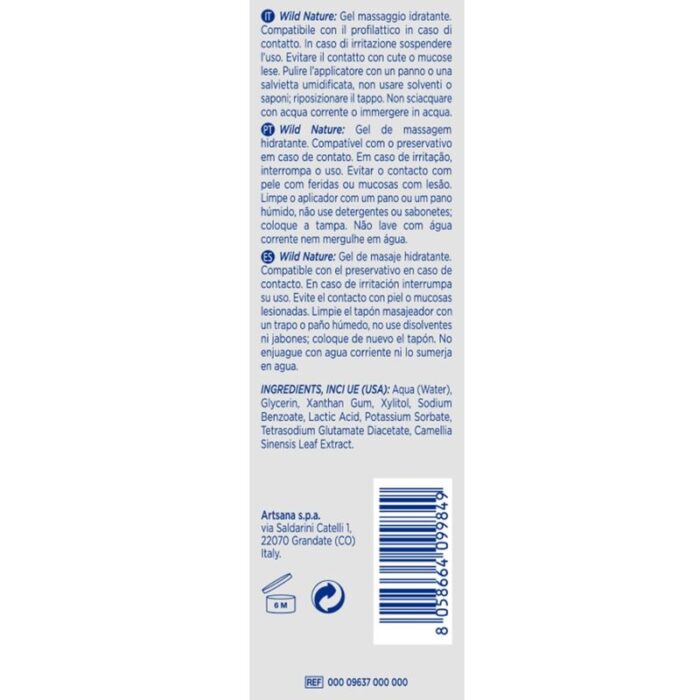 CONTROL - WILD NATURE GEL MASAJE 3 EN 1 200 ML - CandyHot - Foto 2