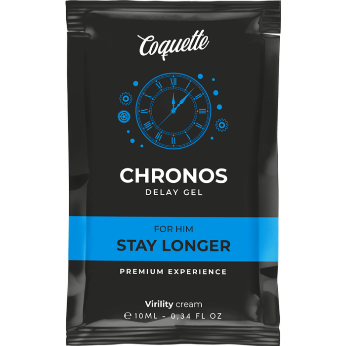 COQUETTE CHIC DESIRE - POCKET CHRONOS DELAY GEL RETARDANTE PARA ÉL 10 ML - CandyHot - Foto 1