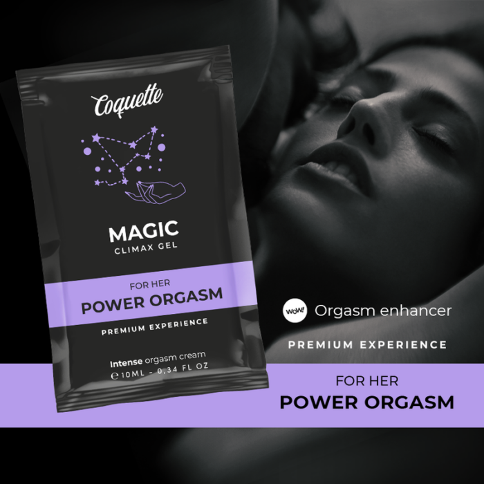 COQUETTE CHIC DESIRE - POCKET MAGIC CLIMAX GEL FOR HER GEL POTENCIADOR ORGASMO 10 ML - CandyHot - Foto 3