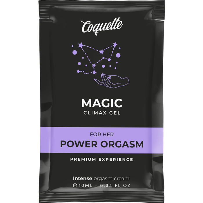 COQUETTE CHIC DESIRE - POCKET MAGIC CLIMAX GEL FOR HER GEL POTENCIADOR ORGASMO 10 ML - CandyHot - Foto 1