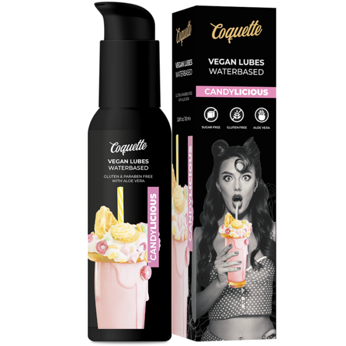 COQUETTE CHIC DESIRE - PREMIUM EXPERIENCE LUBRICANTE VEGANO CANDYLICIOUS 100ML - CandyHot - Foto 1