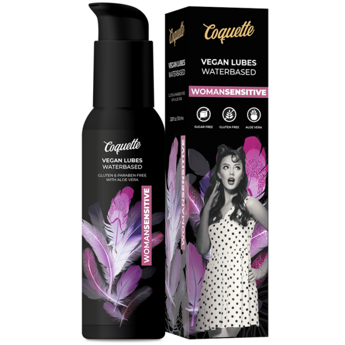 COQUETTE CHIC DESIRE - PREMIUM EXPERIENCE LUBRICANTE VEGANO WOMANSENSITIVE 100 ML - CandyHot - Foto 1