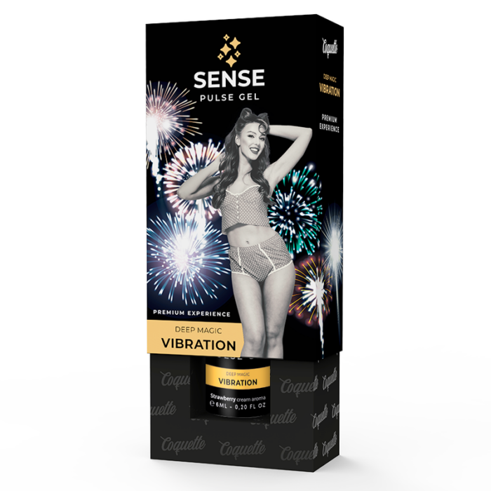 COQUETTE CHIC DESIRE - PULSE GEL FRESA VIBRACIÓN LIQUIDA PREMIUM 6ML - CandyHot - Foto 2