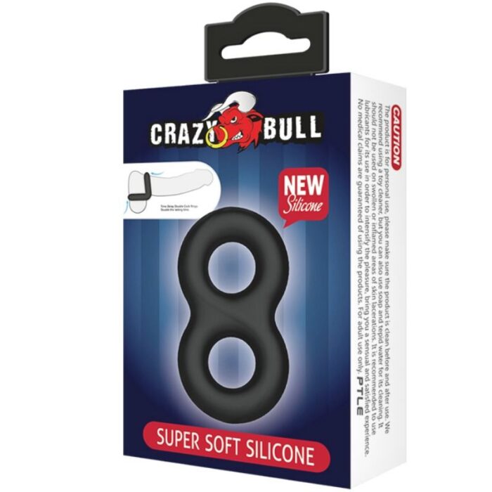 CRAZY BULL - ANILLO DOBLE SILICONA MEDICA - CandyHot - Foto 6