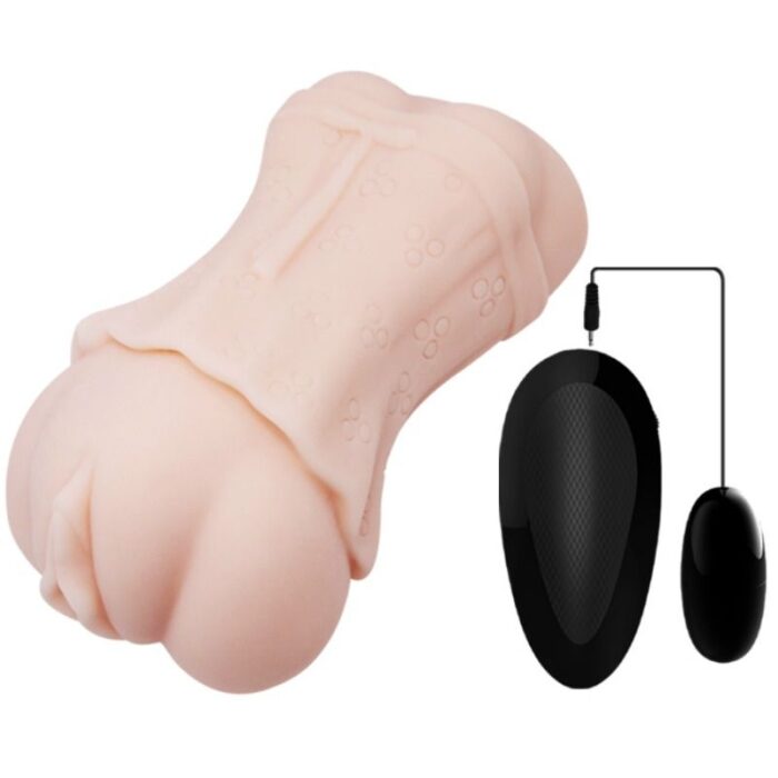 CRAZY BULL - MASTURBADOR WATER SKIN VAGINA CON BALA VIBRADORA 2 - CandyHot - Foto 2