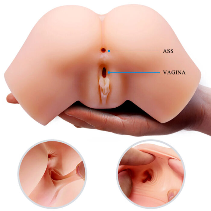 CRAZY BULL - VAGINA Y ANO REALÍSTICOS VIBRADOR SAMANTHA - CandyHot - Foto 4