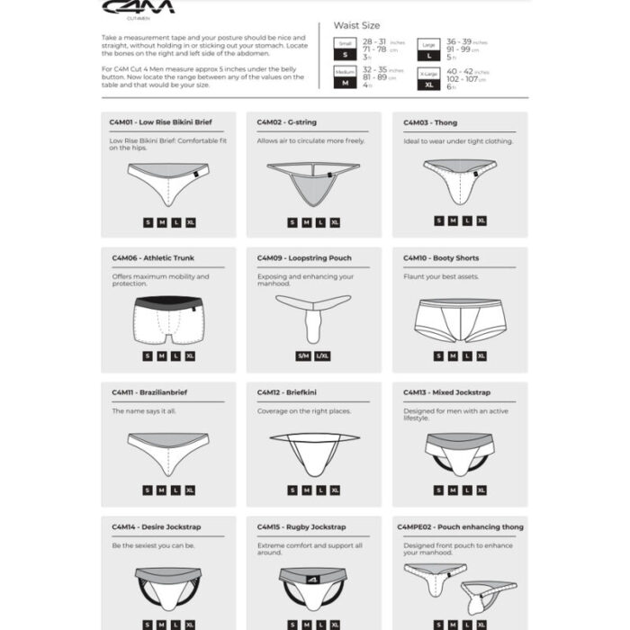 CUT4MEN - JOCKSTRAP MIAMI XL - CandyHot - Foto 5