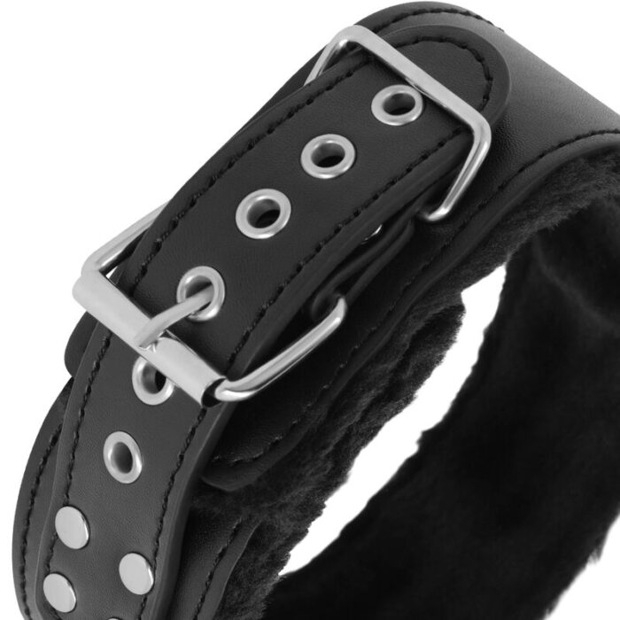 DARKNESS - COLLAR FORRADO CON CADENA TITANIUM - CandyHot - Foto 5