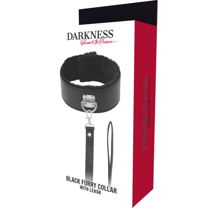 DARKNESS - COLLAR FORRADO CON CADENA TITANIUM - CandyHot - Foto 6