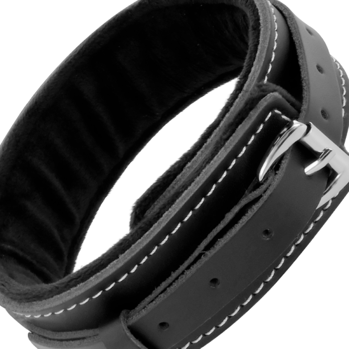 DARKNESS - COLLAR LEATHER CON CORREA ALTA CALIDAD - CandyHot - Foto 4