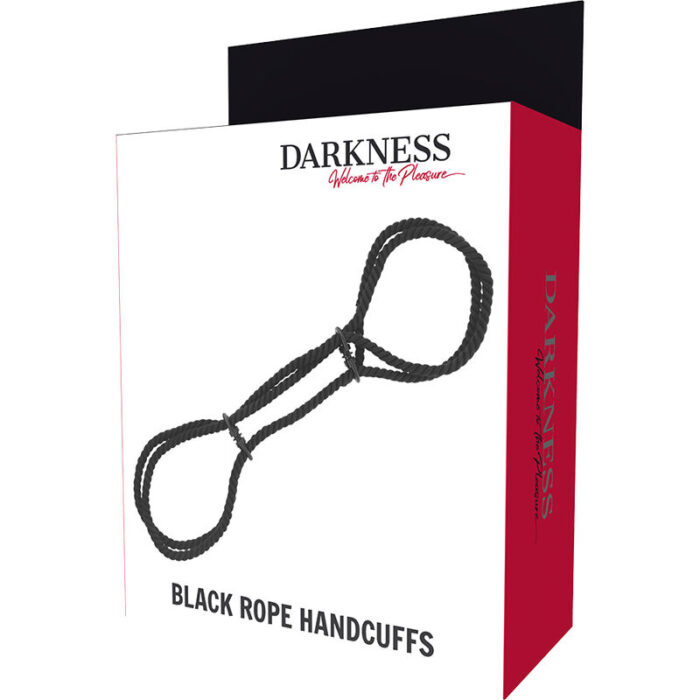 DARKNESS - ESPOSAS MANOS O TOBILLOS  CUERDA 100% ALGODON - CandyHot - Foto 5