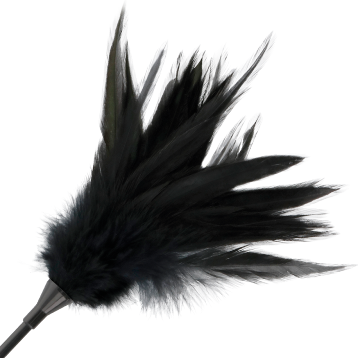 DARKNESS - FUSTA CON PLUMA NEGRO - CandyHot - Foto 3