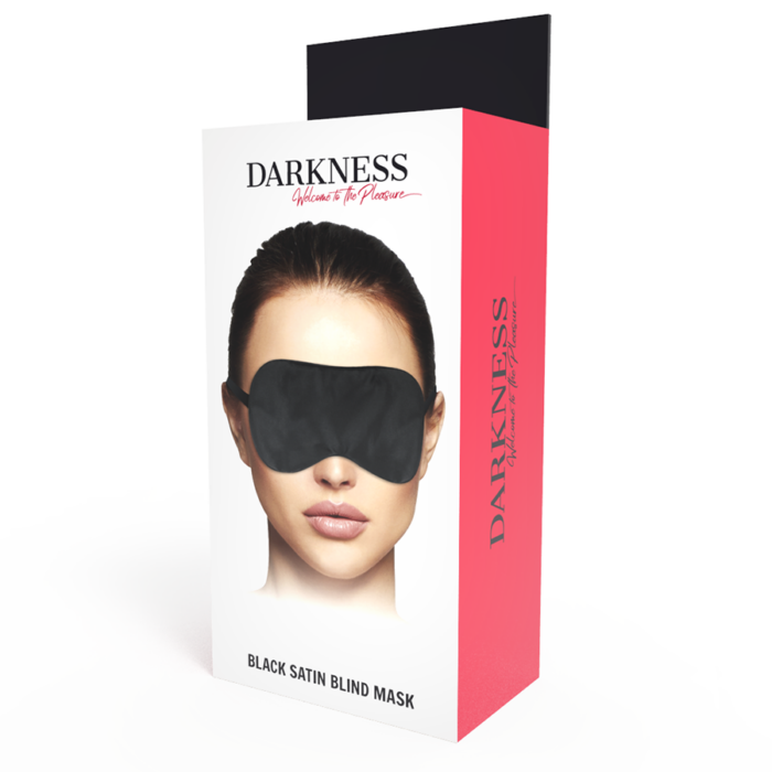 DARKNESS - MÁSCARA ANTIFAZ BASIC NEGRO - CandyHot - Foto 4