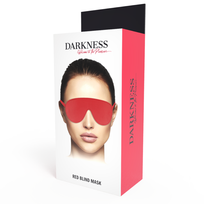 DARKNESS - MÁSCARA ANTIFAZ HIGH QUALITY ROJO - CandyHot - Foto 5