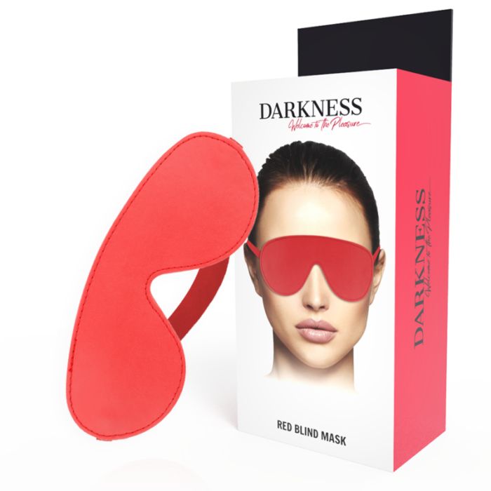 DARKNESS - MÁSCARA ANTIFAZ HIGH QUALITY ROJO - CandyHot - Foto 1