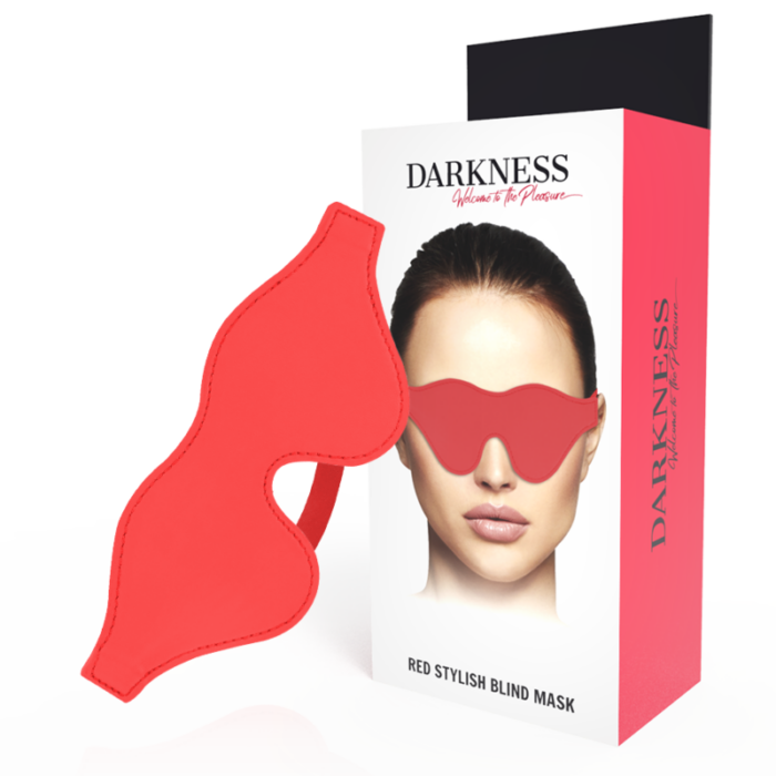 DARKNESS - MÁSCARA ANTIFAZ ROJO - CandyHot - Foto 1