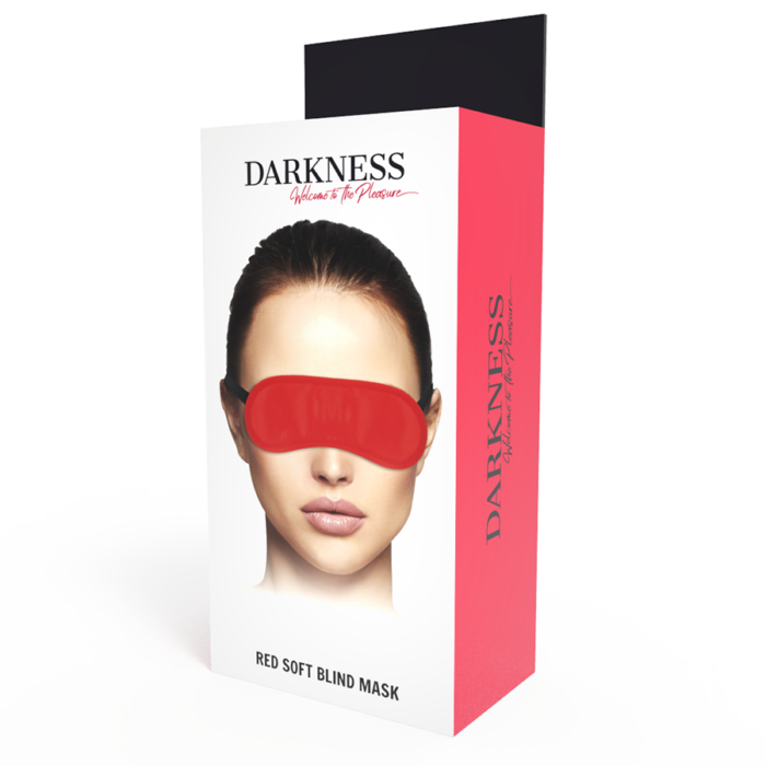 DARKNESS - MÁSCARA ANTIFAZ ROJO RECTO - CandyHot - Foto 5
