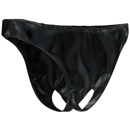 DARKNESS - PANTIES CON ABERTURA UNISEX TALLA ÚNICA - CandyHot - Foto 2