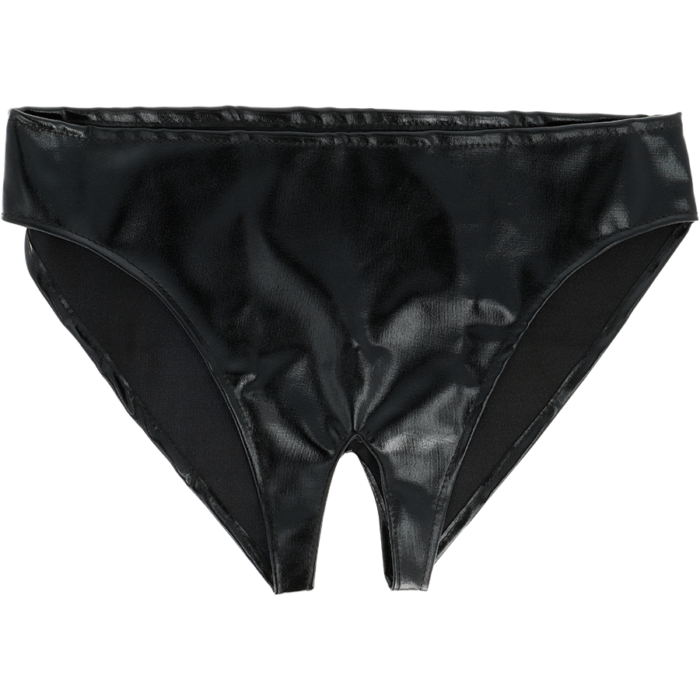 DARKNESS - PANTIES CON ABERTURA UNISEX TALLA ÚNICA - CandyHot - Foto 3