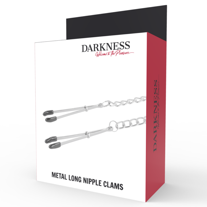DARKNESS - PINZAS AJUSTABLES PARA PEZONES METAL - CandyHot - Foto 4