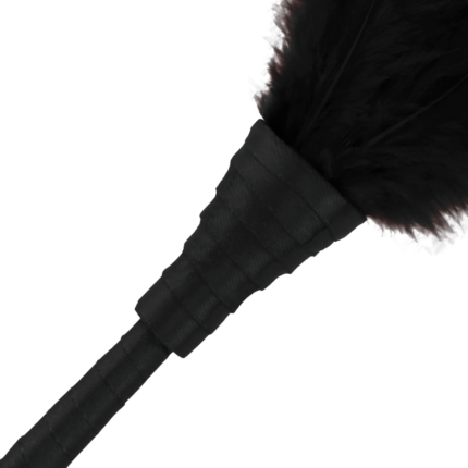 DARKNESS - PLUMA ESTIMULADORA NEGRO LUX - CandyHot - Foto 4