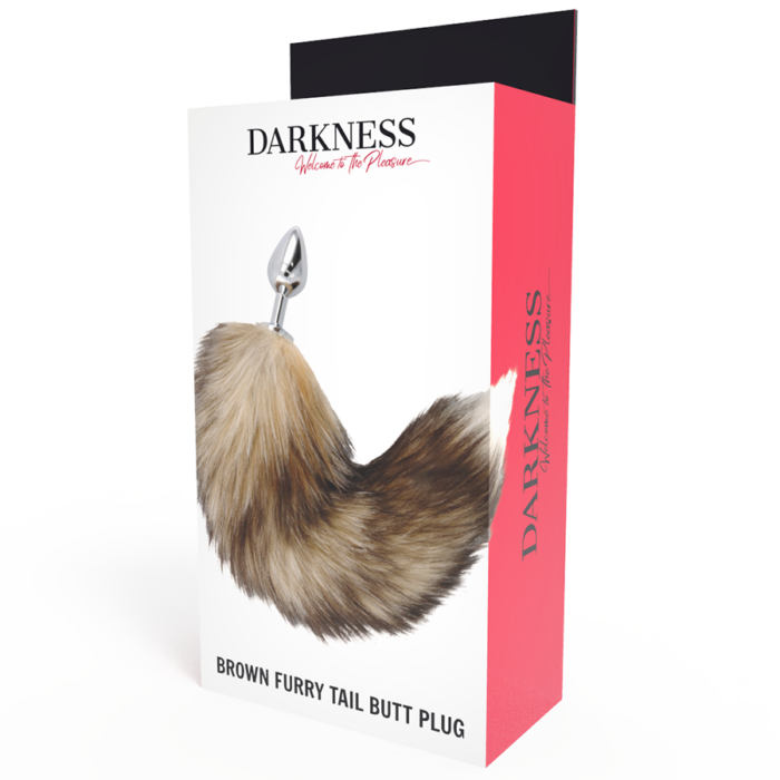 DARKNESS - TAIL BUTT PLUG SILVER - CandyHot - Foto 2