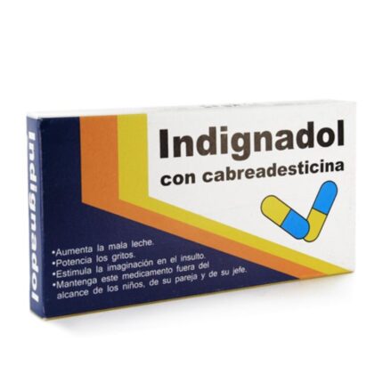 DIABLO GOLOSO - CAJA DE MEDICAMENTOS INDIGNADOL - CandyHot - Foto 1