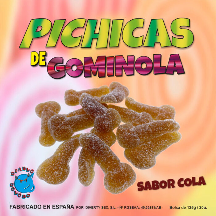 DIABLO GOLOSO - PICHITAS DE GOMINOLA COLA - CandyHot - Foto 1