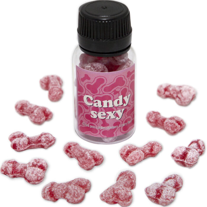 DIABLO PICANTE - CANDY SEXY BOTE 12 GOMINOLAS SABOR FRESA-CEREZA - CandyHot - Foto 1