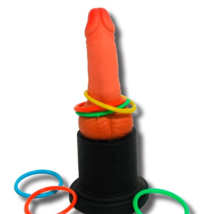 DIABLO PICANTE - JUEGO TROFEO DEL PENE Y ANILLAS - CandyHot - Foto 1