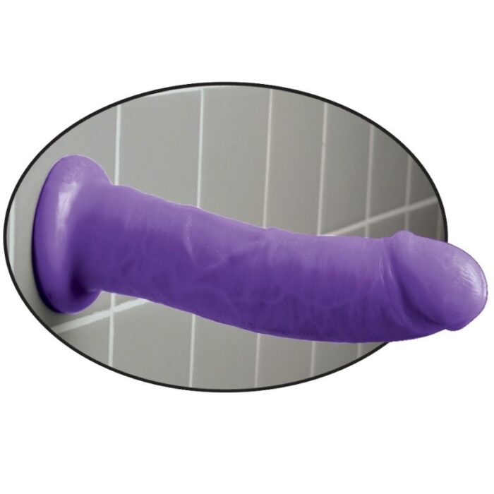 DILLIO - DILDO CON VENTOSA 20.32 CM LILA - CandyHot - Foto 3