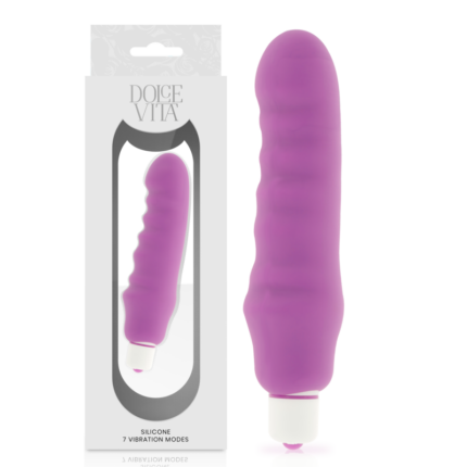 DOLCE VITA - GENIUS VIBRADOR SILICONA LILA - CandyHot - Foto 1
