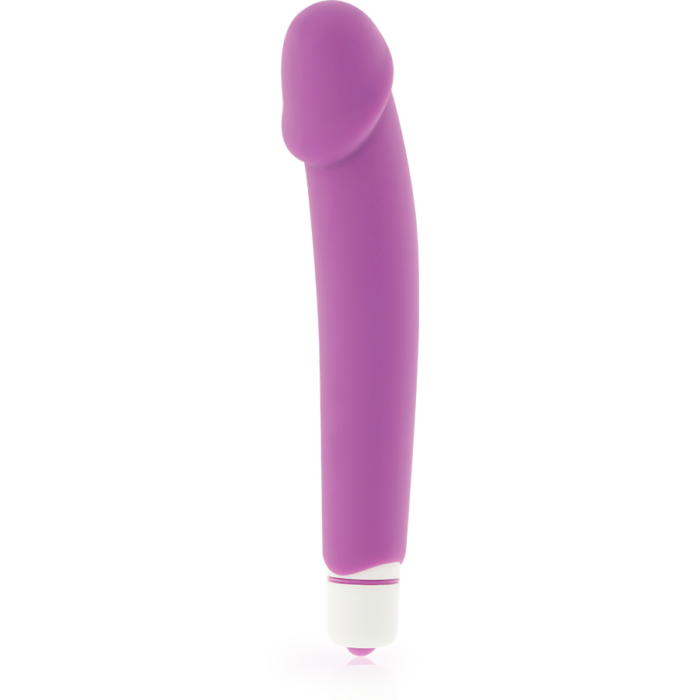 DOLCE VITA - REALISTIC VIBRADOR SILICONA LILA - CandyHot - Foto 3