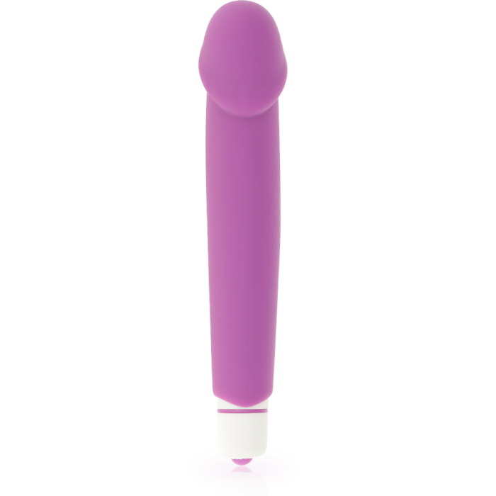 DOLCE VITA - REALISTIC VIBRADOR SILICONA LILA - CandyHot - Foto 4