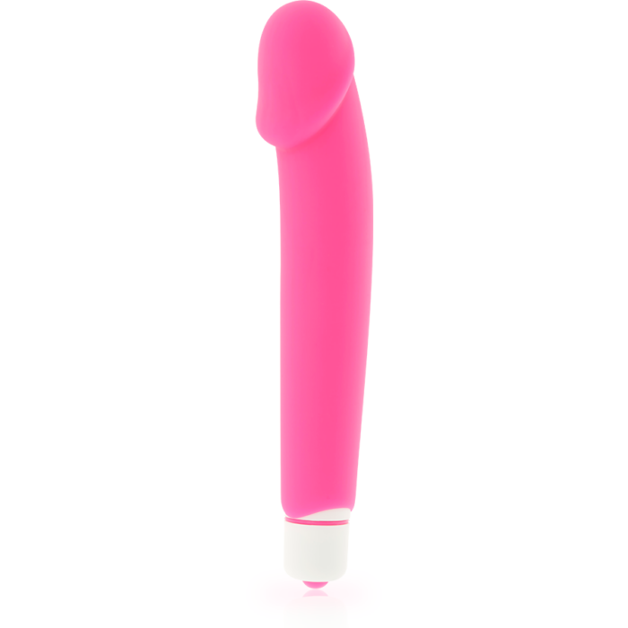 DOLCE VITA - REALISTIC VIBRADOR SILICONA ROSA - CandyHot - Foto 3