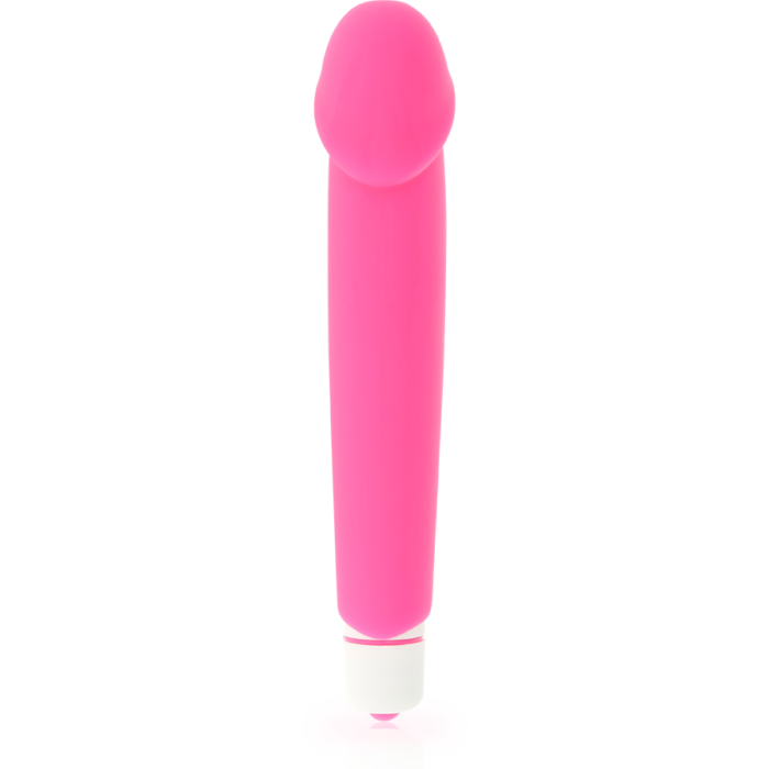 DOLCE VITA - REALISTIC VIBRADOR SILICONA ROSA - CandyHot - Foto 4