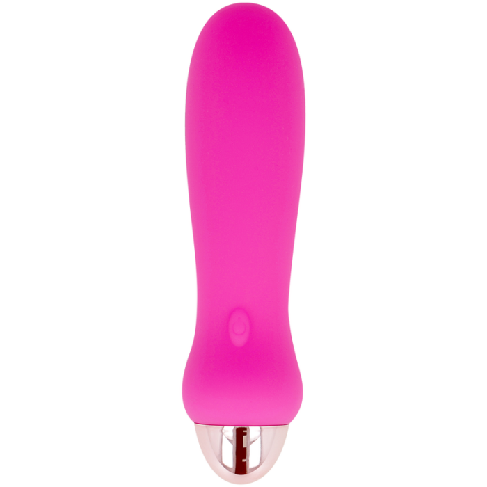 DOLCE VITA - VIBRADOR RECARGABLE FIVE ROSA 7 VELOCIDADES - CandyHot - Foto 2