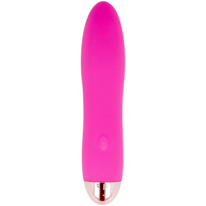 DOLCE VITA - VIBRADOR RECARGABLE FOUR ROSA 7 VELOCIDADES - CandyHot - Foto 2