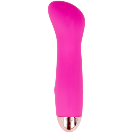 DOLCE VITA - VIBRADOR RECARGABLE ONE ROSA 7 VELOCIDADES - CandyHot - Foto 2