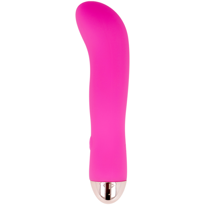 DOLCE VITA - VIBRADOR RECARGABLE TWO ROSA 7 VELOCIDADES - CandyHot - Foto 2