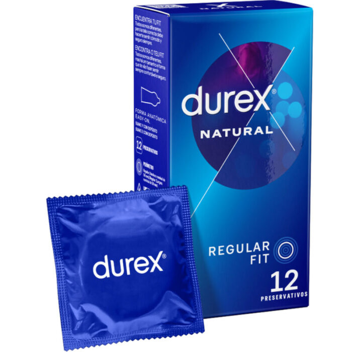 DUREX - NATURAL PLUS 12 UNIDADES - CandyHot - Foto 1