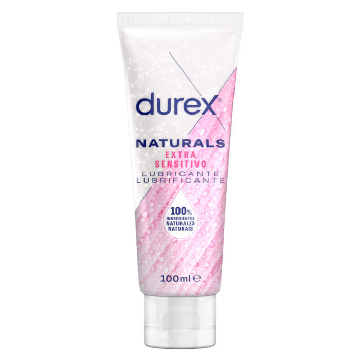 DUREX - NATURALS LUBRICANTE EXTRA SENSITIVO 100 ML - CandyHot - Foto 1