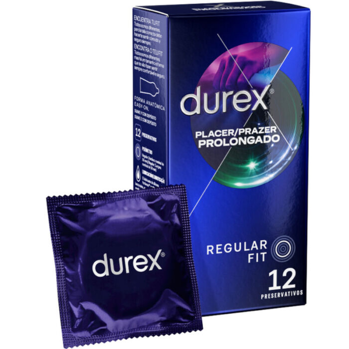 DUREX - PLACER PROLONGADO RETARDANTE 12 UNIDADES - CandyHot - Foto 1