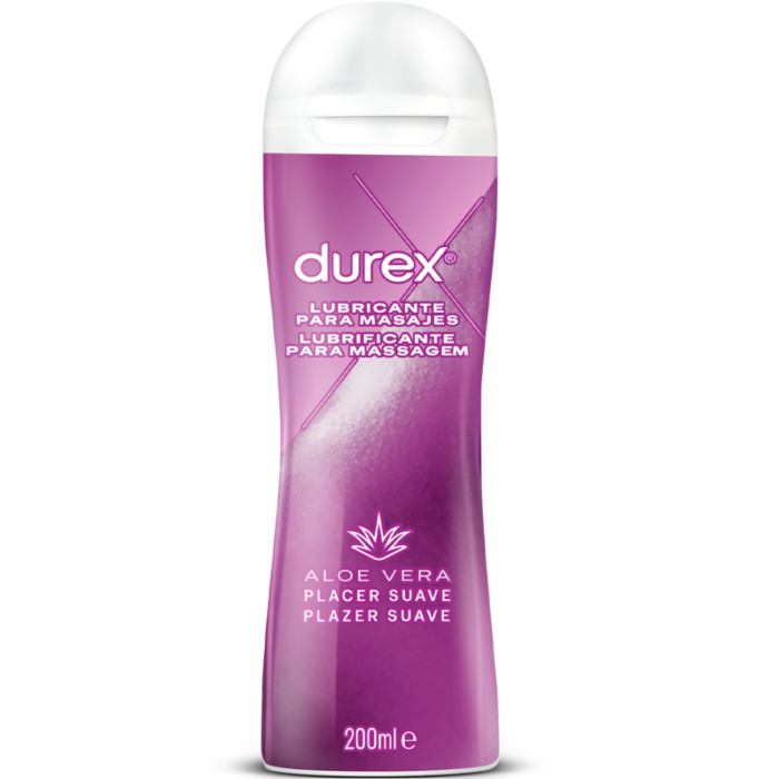 DUREX - PLAY 2-1 LUBRICANTE ÍNTIMO Y MASAJE ALOE VERA - CandyHot - Foto 1