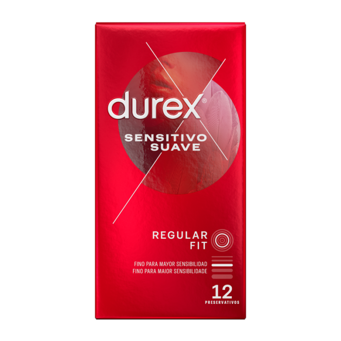 DUREX - SENSITIVO SUAVE 12 UNIDADES - CandyHot - Foto 2